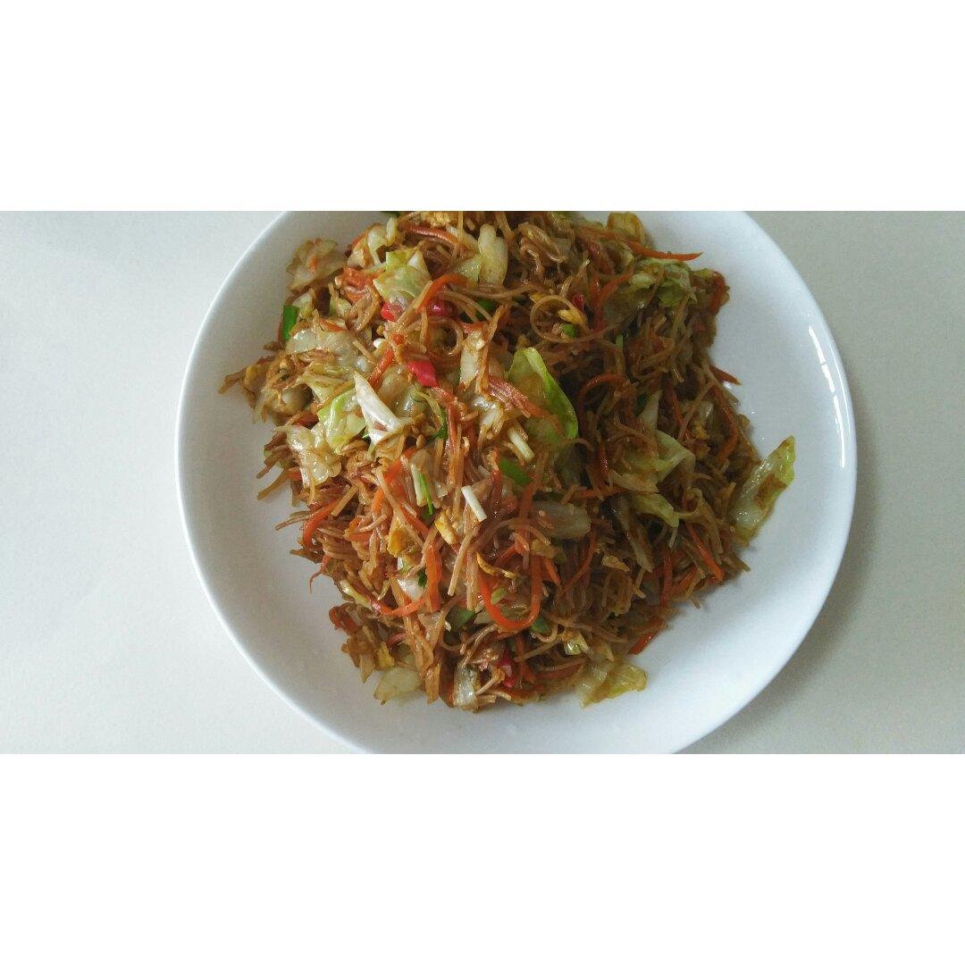 快手早餐炒粉干