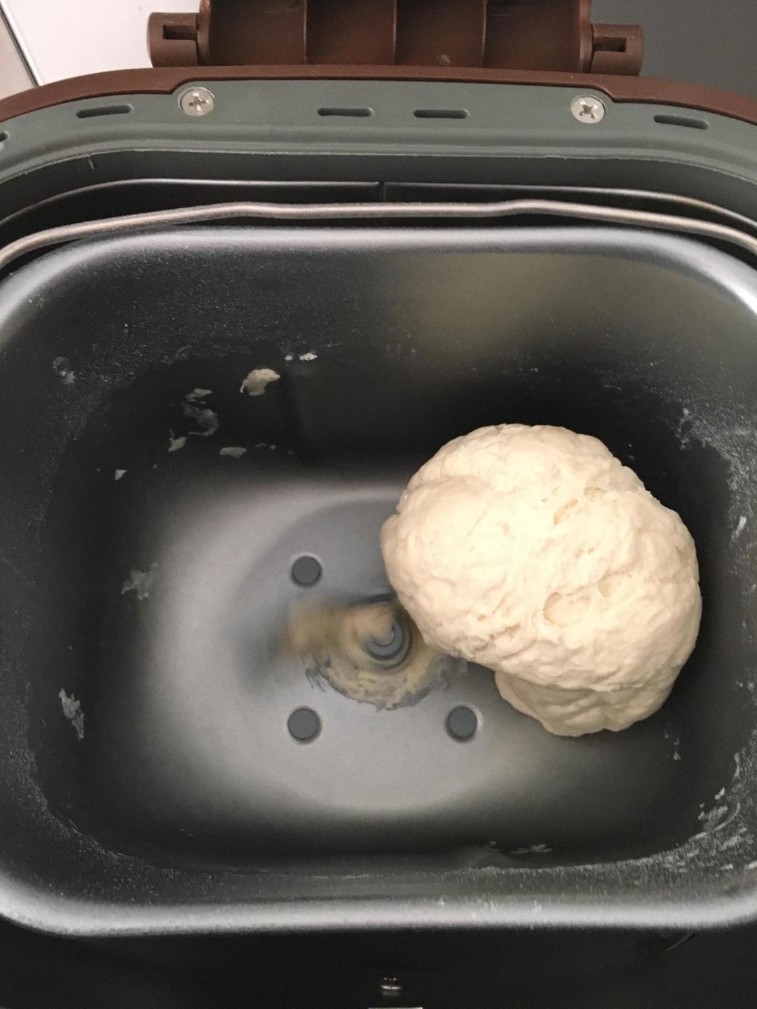 葱花卷 面包机揉面版 的做法步骤图 Annieannie 下厨房