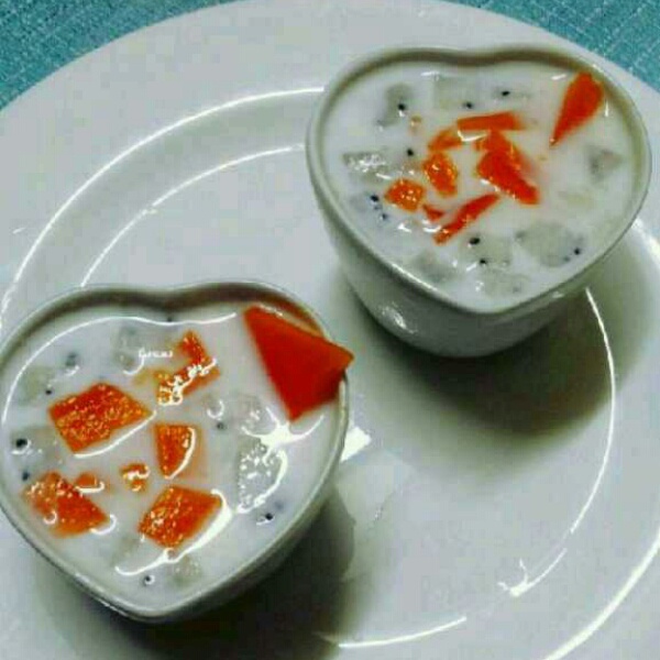 木瓜椰汁西米露