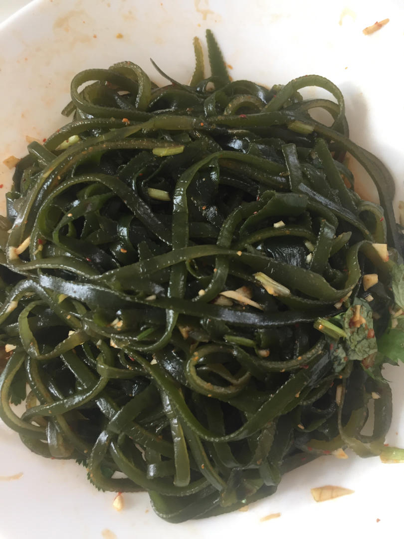 凉拌酸辣海带丝