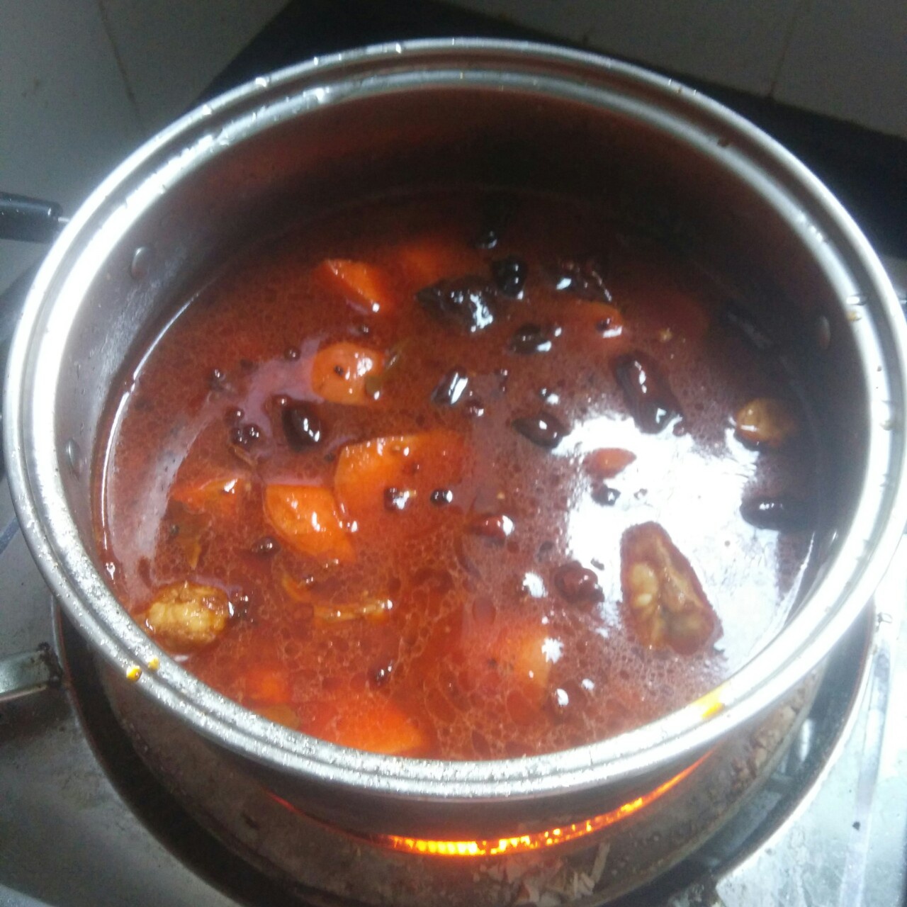 红萝卜烧鸡