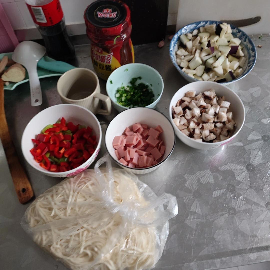 茄子打卤面