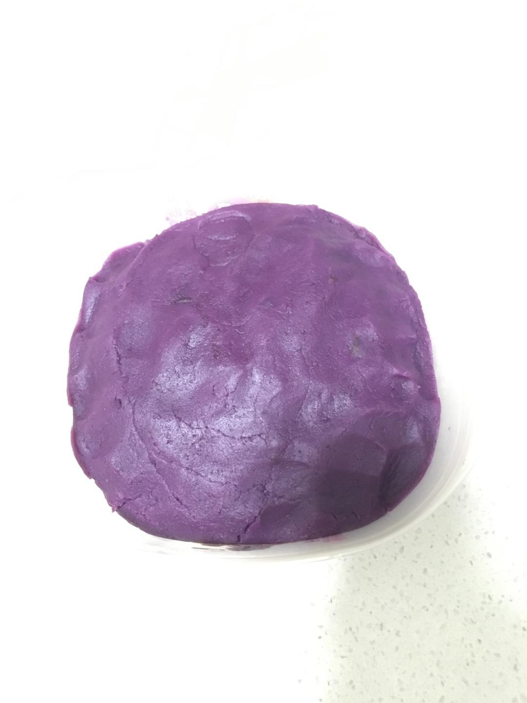 广式紫薯月饼（20个）的做法 步骤2