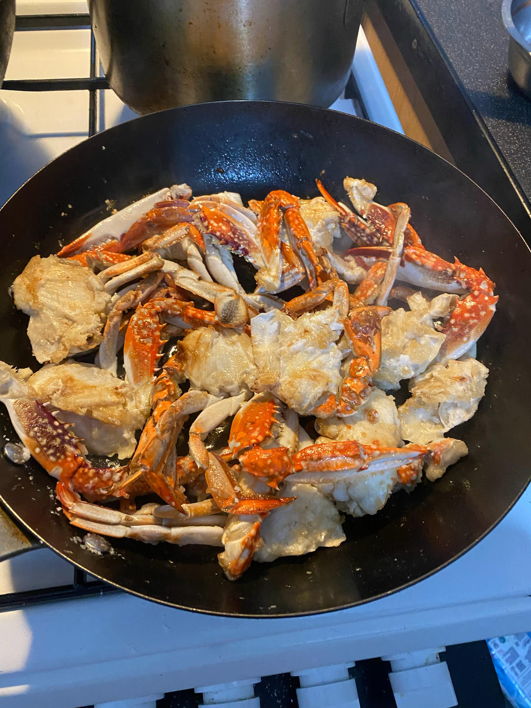 香爆梭子蟹
