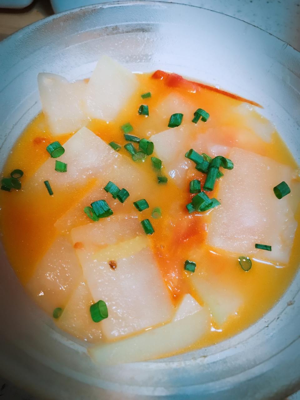 坏坏Уǘπ做的番茄冬瓜汤