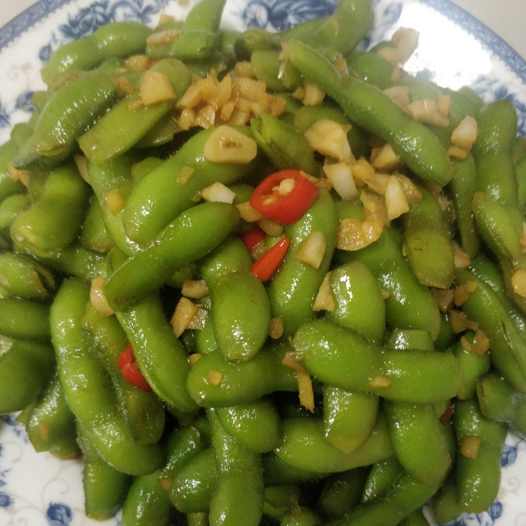 武汉夏夜狂欢菜 | 凉拌毛豆