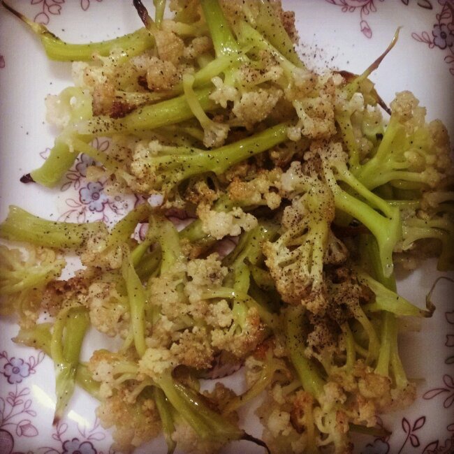 干烤菜花