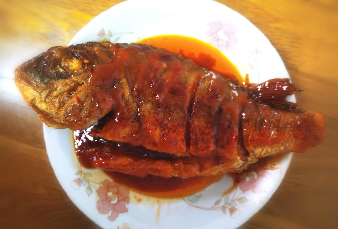 糖醋鱼（媲美饭店超简单高颜值）