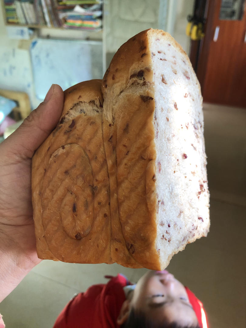 花香浓郁的玫瑰花吐司
