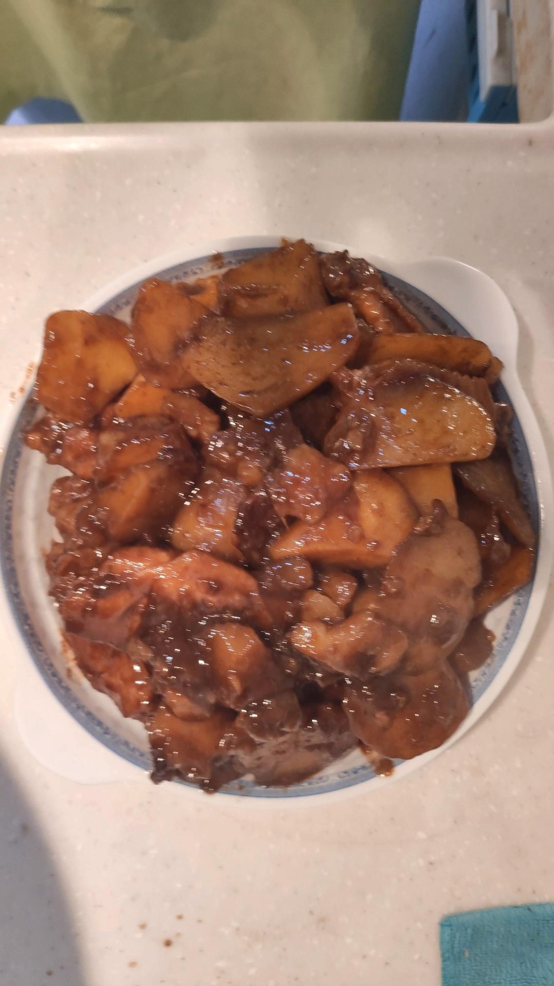 照烧土豆鸡翅根