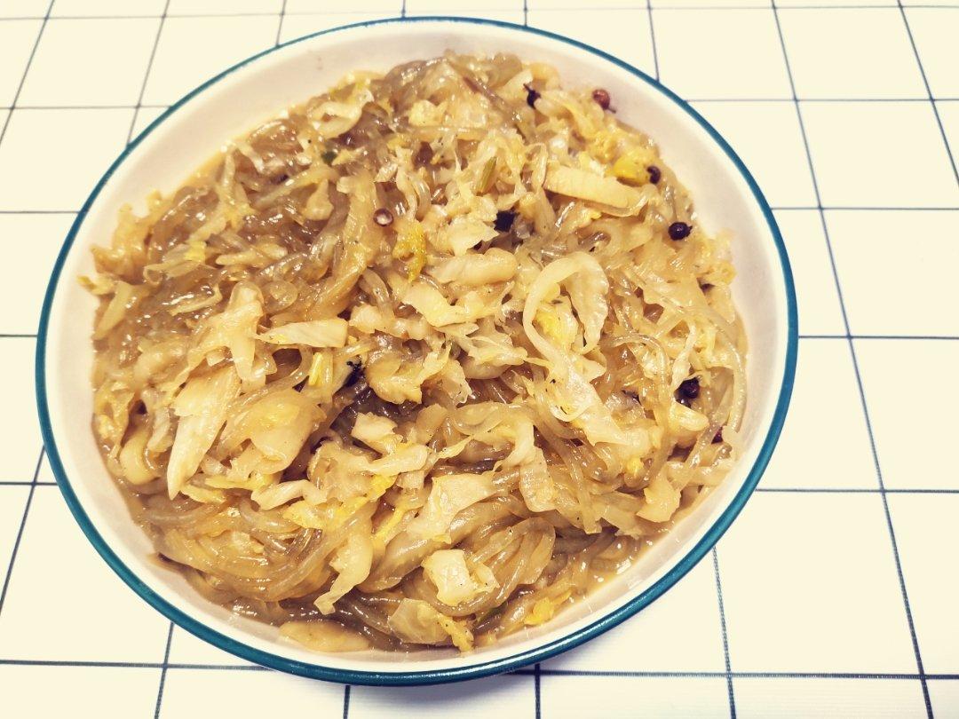 酸菜炒粉条