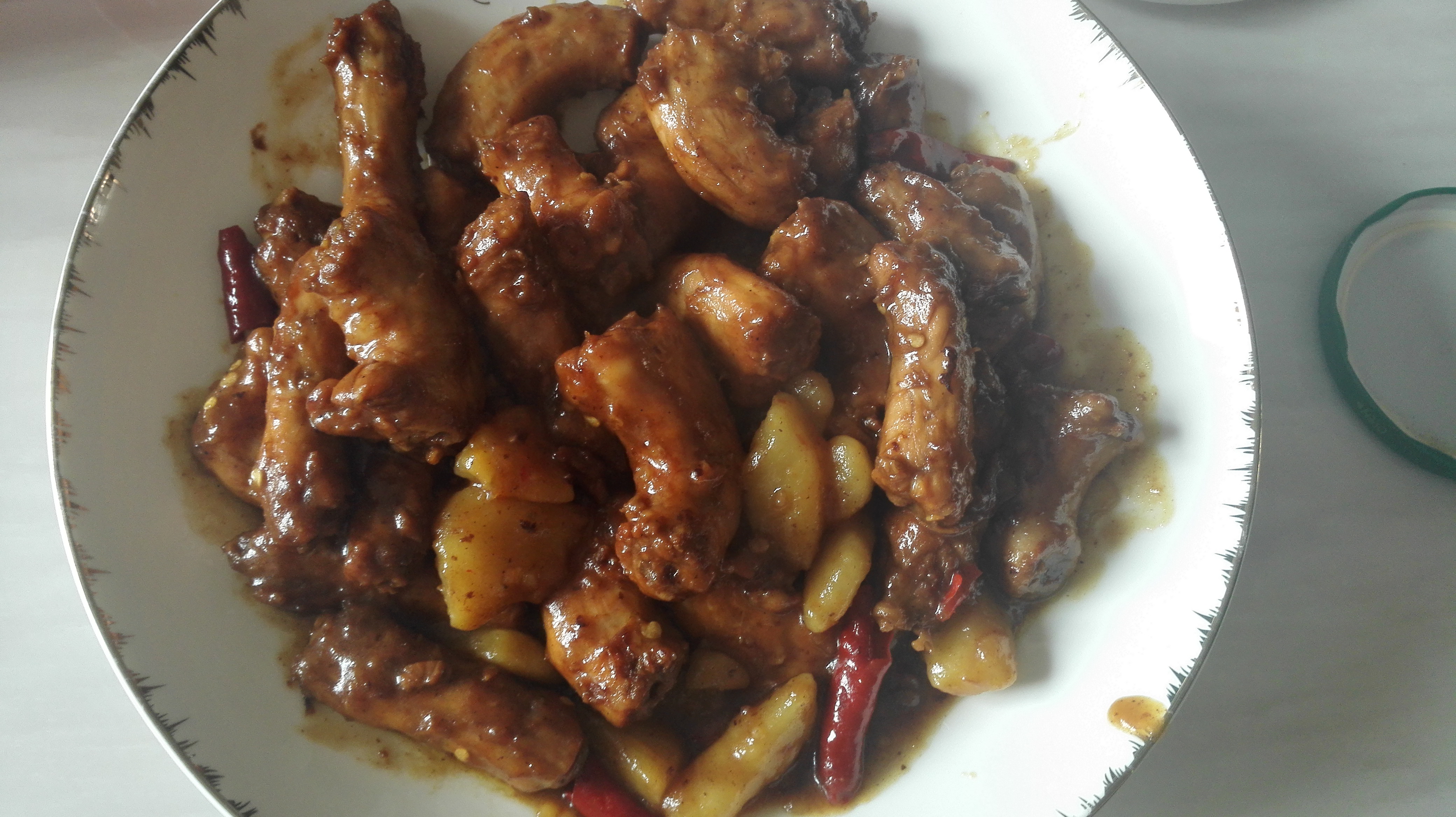 家常菜<鸡脖子炖土豆>