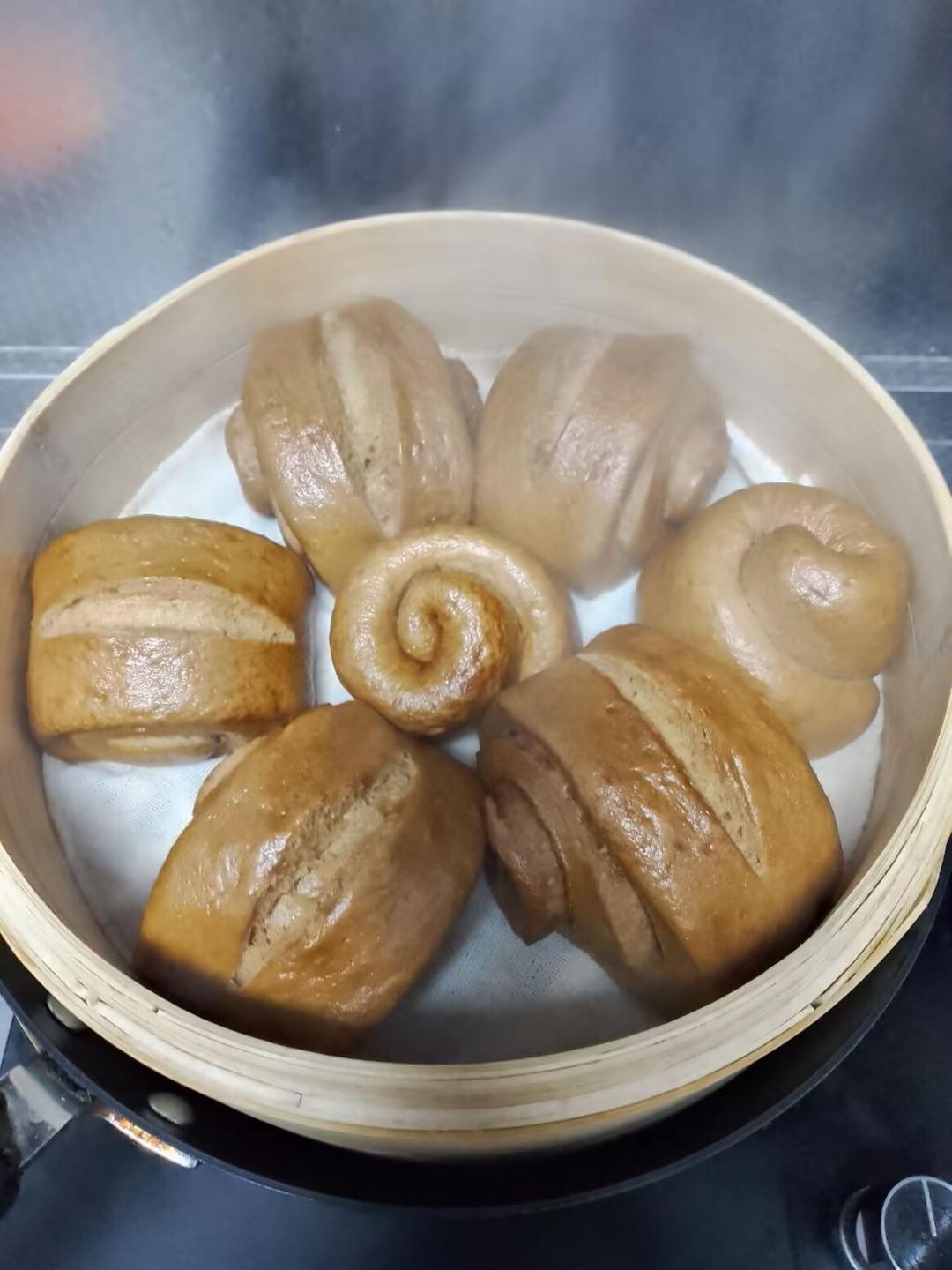 红糖手撕馒头（一次发酵）