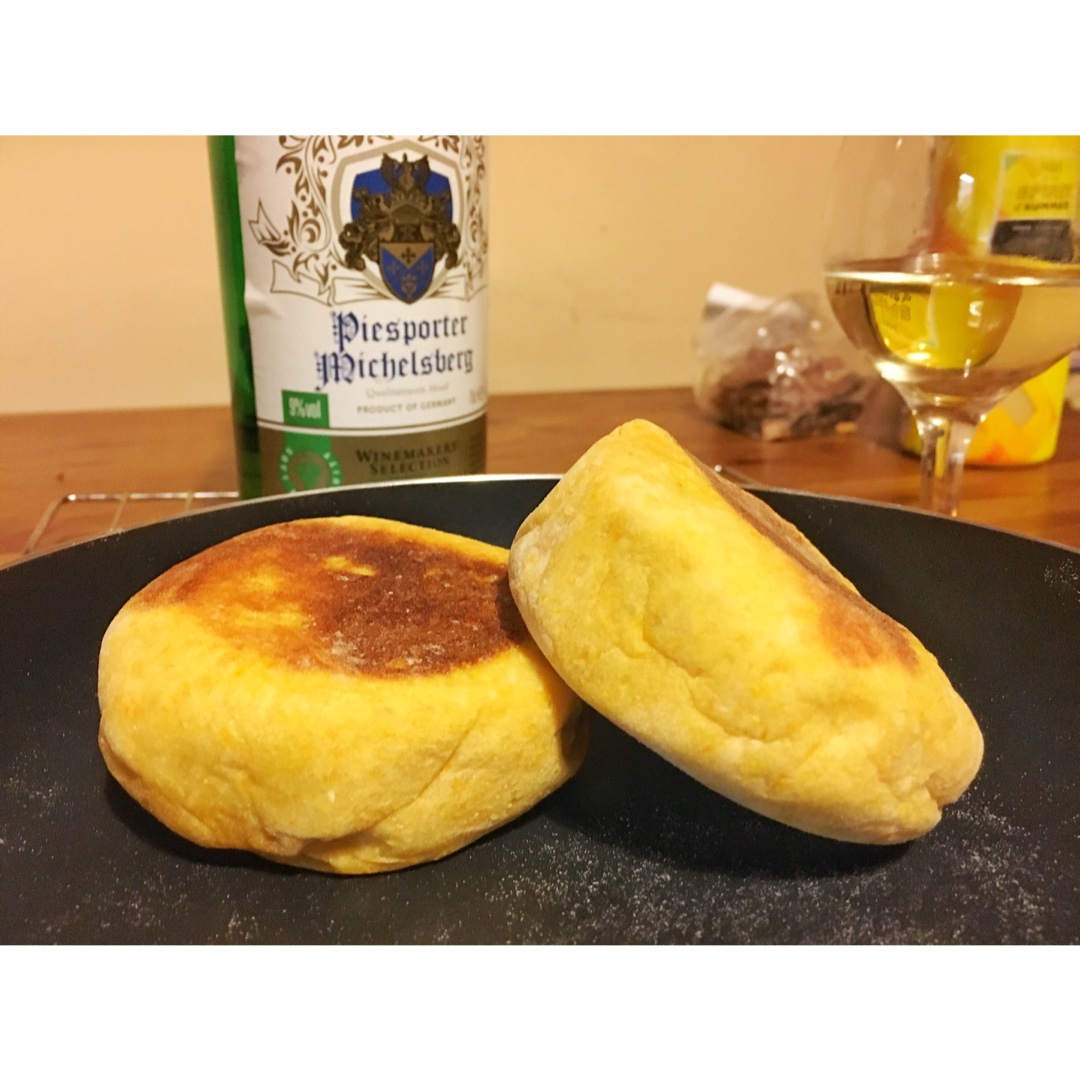 南瓜红豆沙面饼