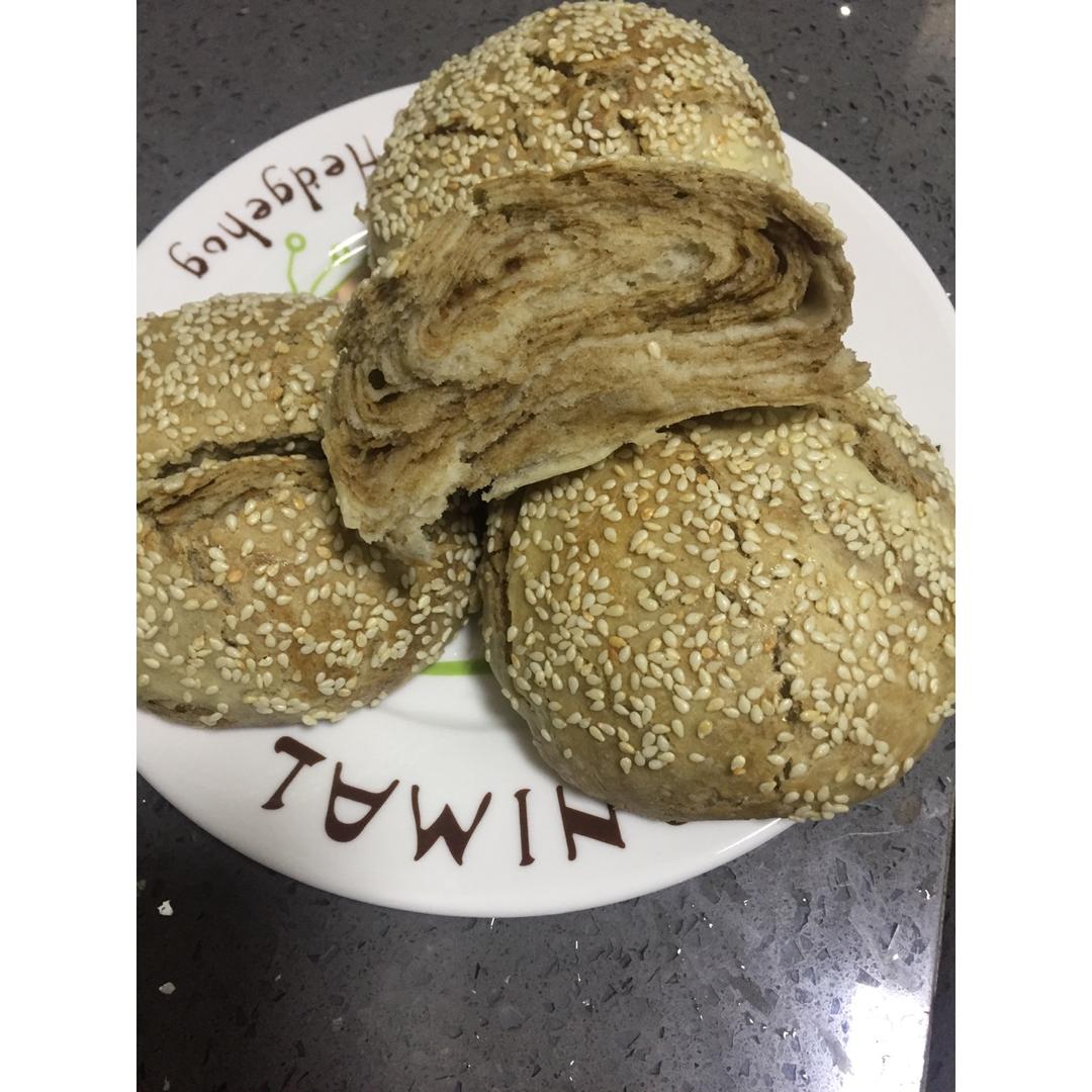 堂妈教你做麻酱烧饼