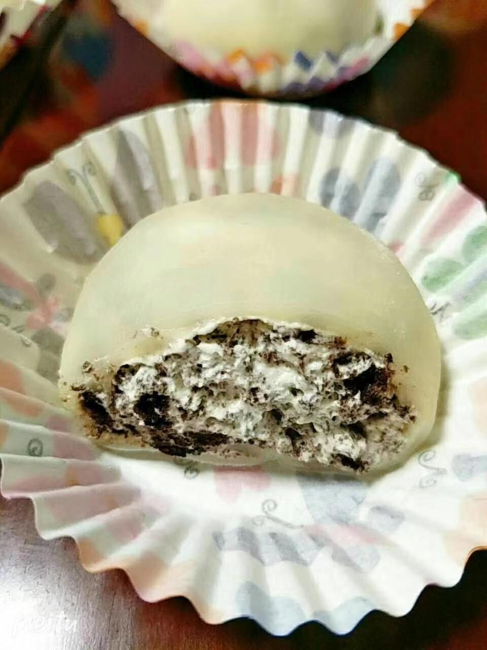 雪媚娘（微波雪媚娘皮，超便捷又不失好吃）