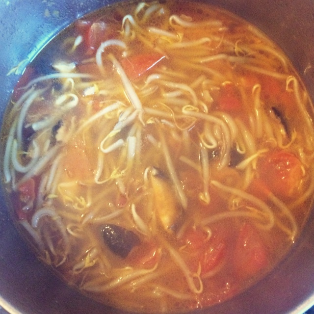 大白菜炖番茄