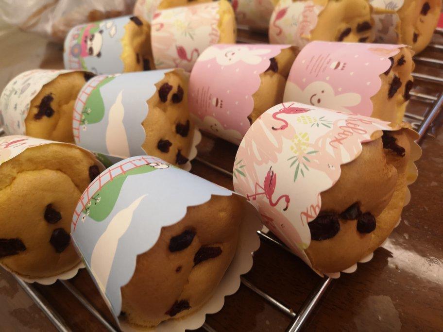 纸杯蛋糕 8寸戚风蛋糕的量