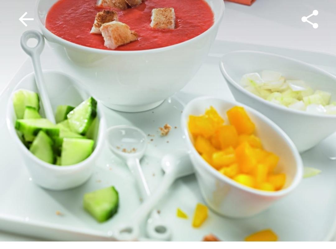 安达鲁西亚冷黄瓜汤 环游世界异国料理的做法步骤图 朝霞clara 下厨房