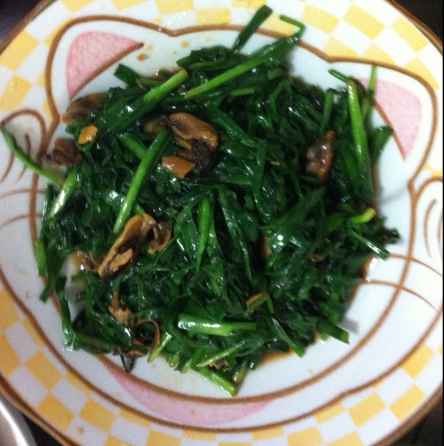 baby_小小瑶做的韭菜炒淡菜