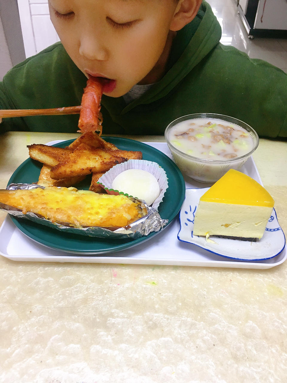 挽梦忆笙歌做的记录小学生早餐合集