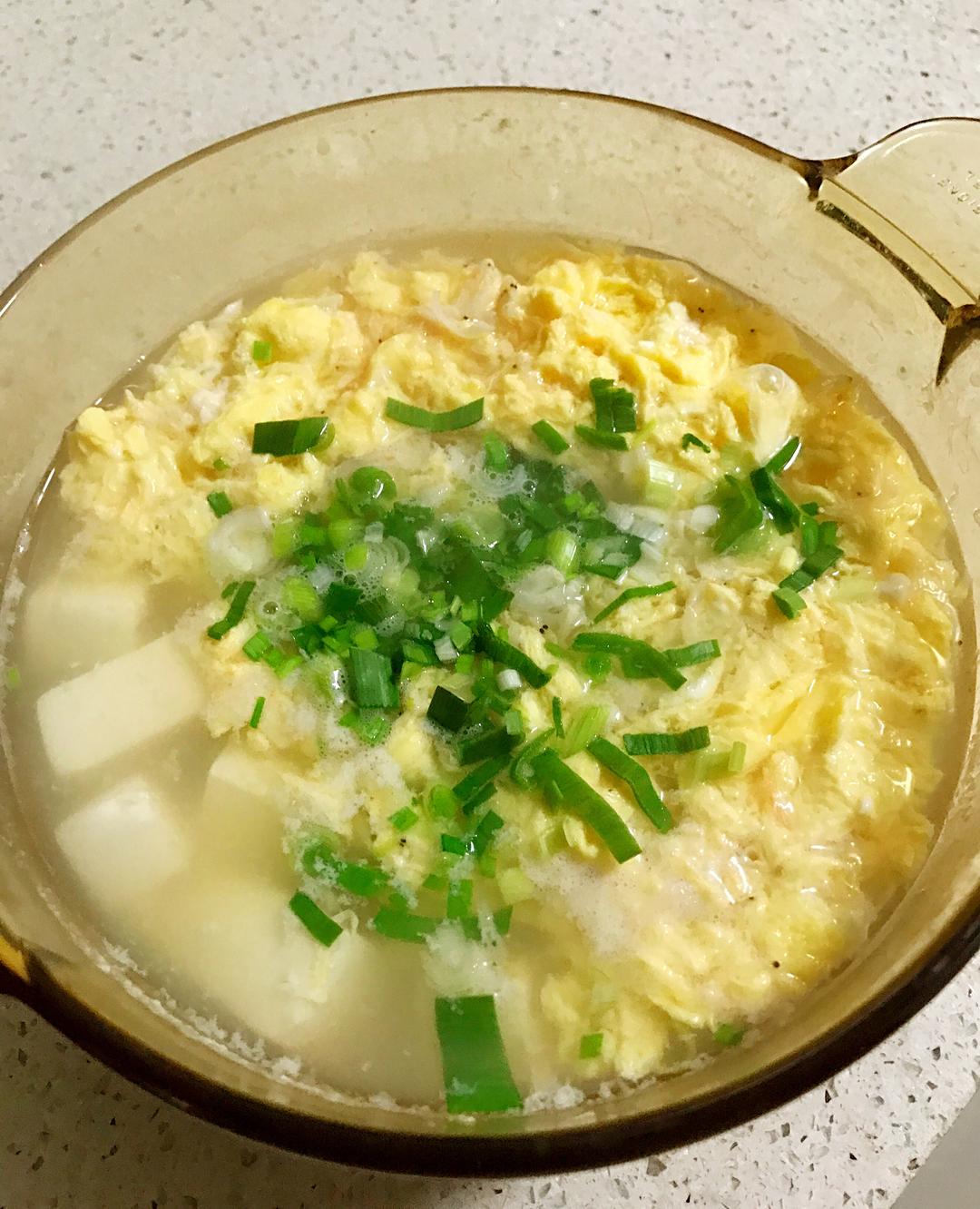 瑶柱豆腐蛋汤 by wqy