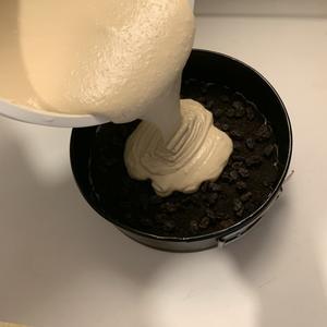 咖啡朗姆酒葡萄干芝士蛋糕（入门简易版）的做法 步骤9