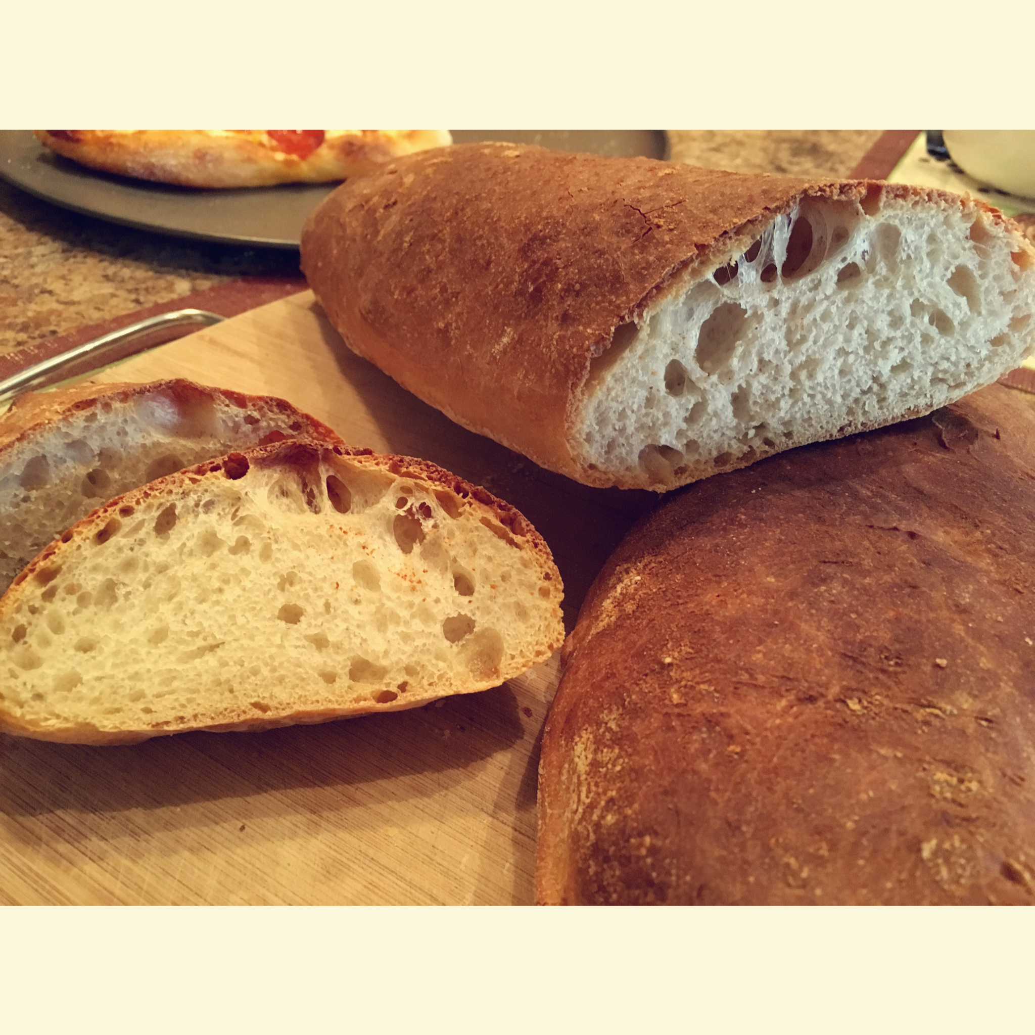 【保罗教你做面包】 夏巴塔 Ciabatta