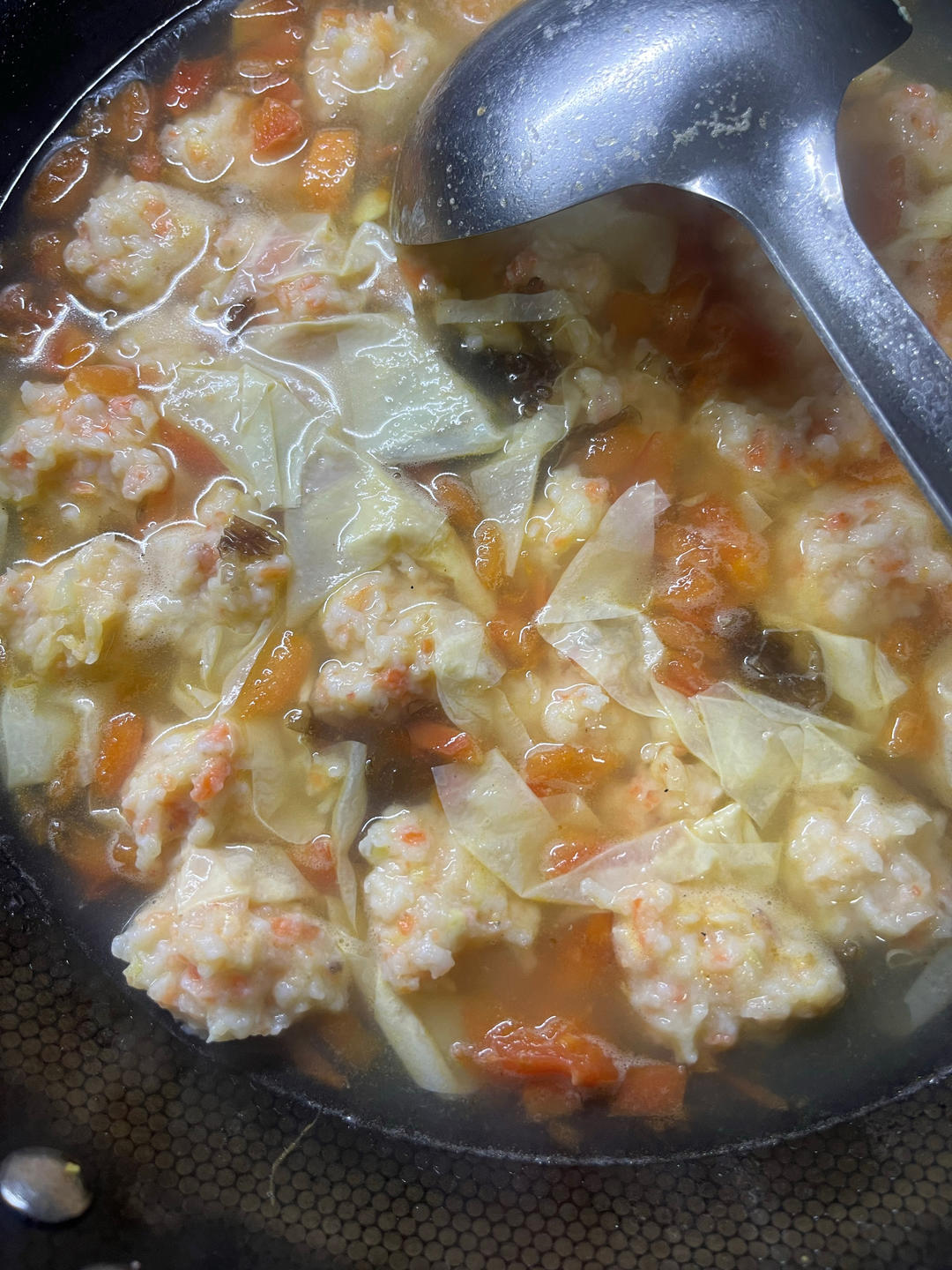 虾丸豆腐紫菜汤