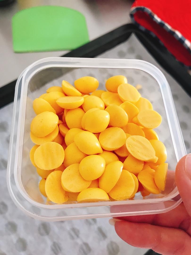 宝宝辅食系列～蛋黄溶豆