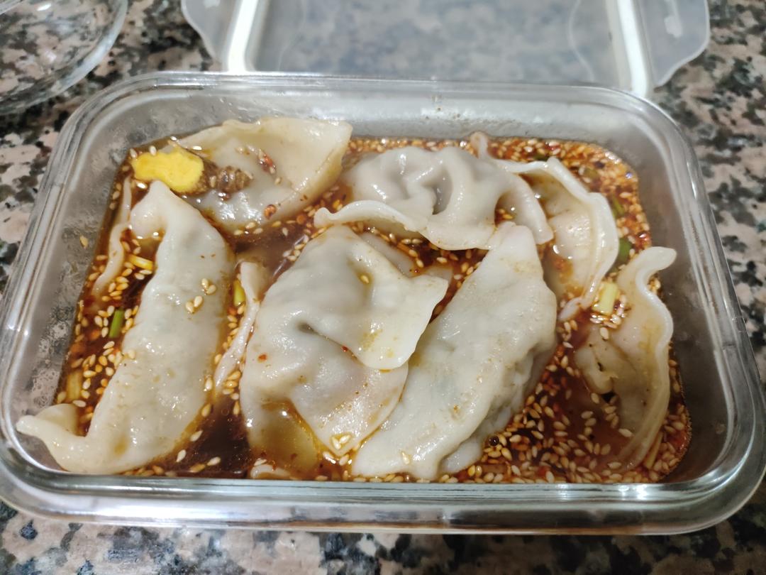 五分钟搞定夜宵早餐秘制酸汤水饺 酸辣开胃