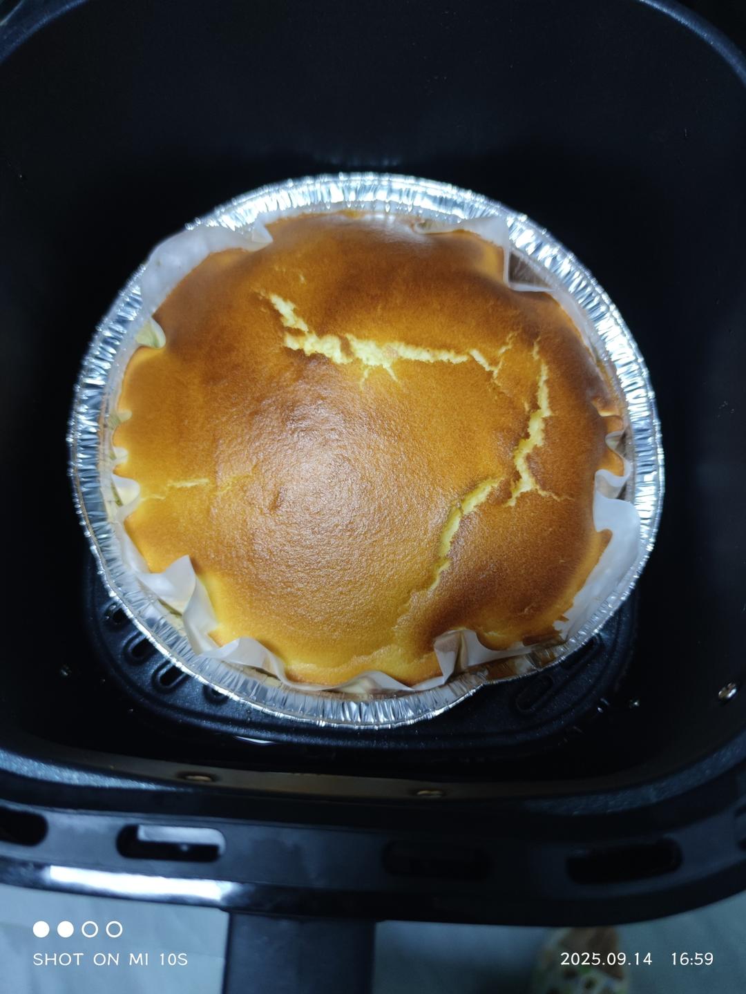 自制酸奶无油低卡伪芝士轻乳酪蛋糕