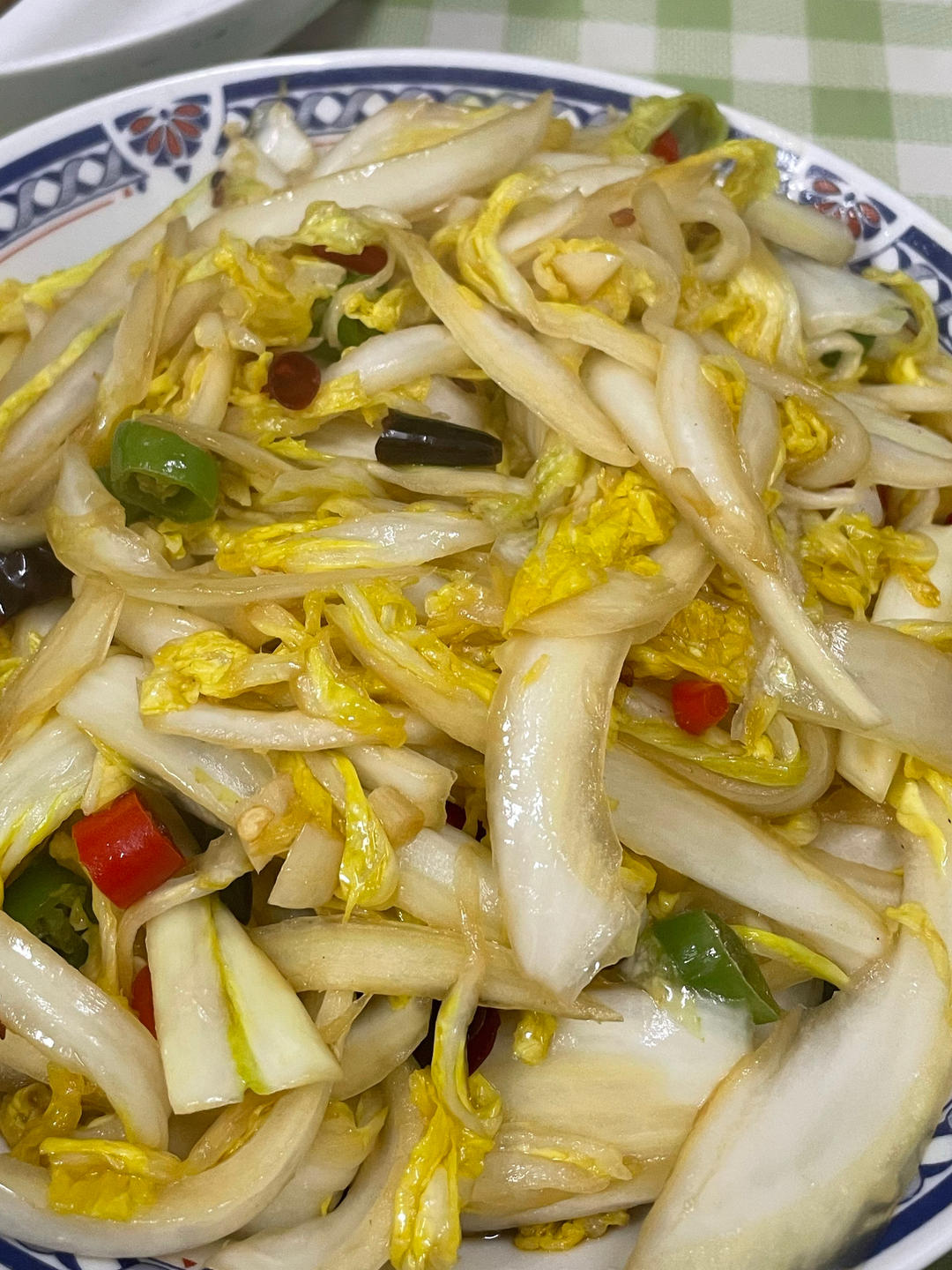 酸爽开胃的酸辣娃娃菜（白菜）