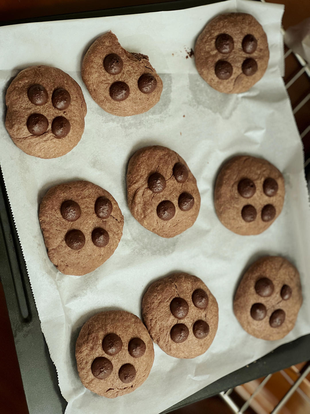 巧克力芝士软曲奇