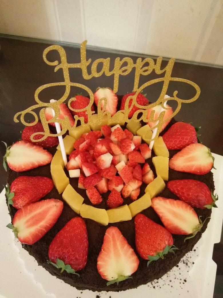 奥利奥水果奶油蛋糕