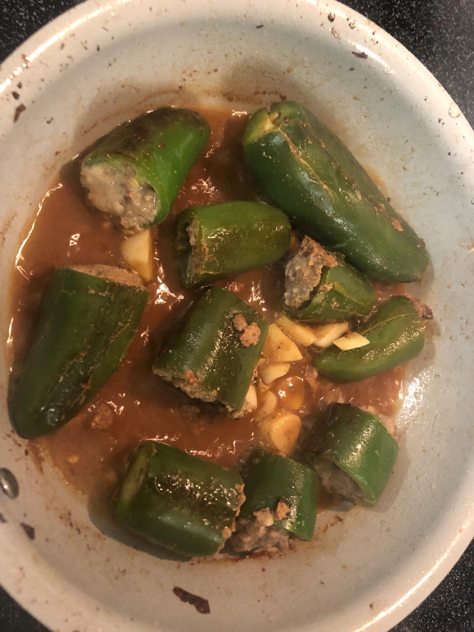 青椒酿肉