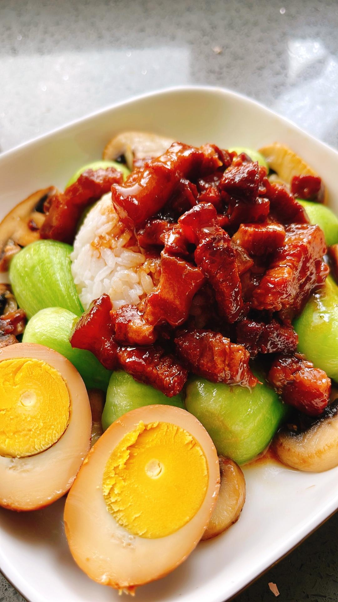 台湾卤肉  台湾卤肉饭Braised Pork Rice