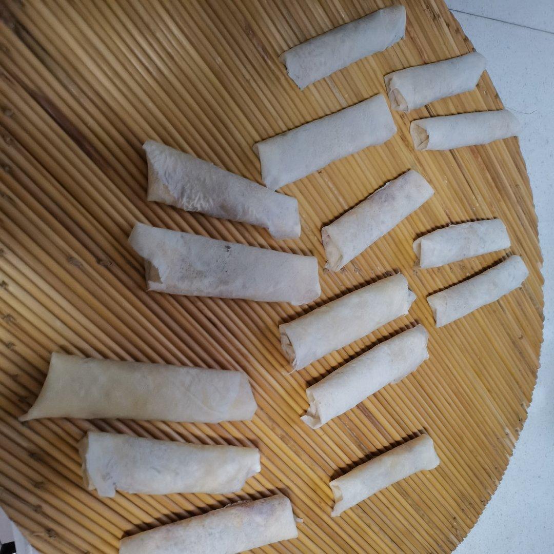柠檬菠萝香蕉做的春卷皮