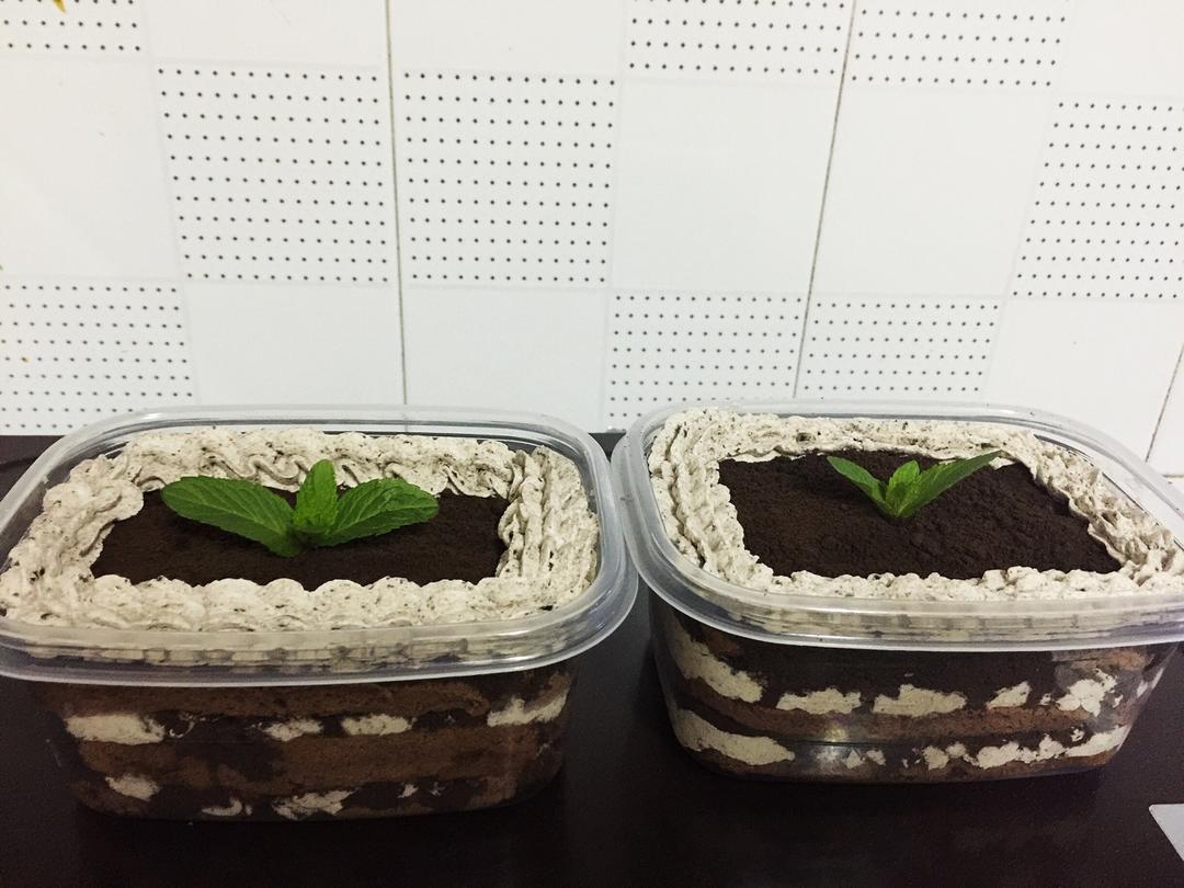 奥利奥咸奶油可可盒子蛋糕