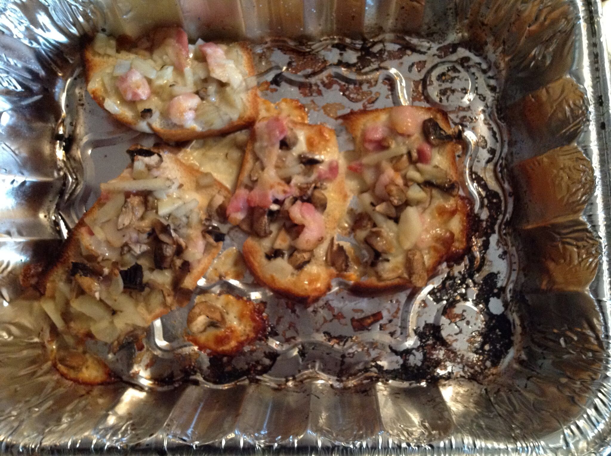 培根芝士焗吐司