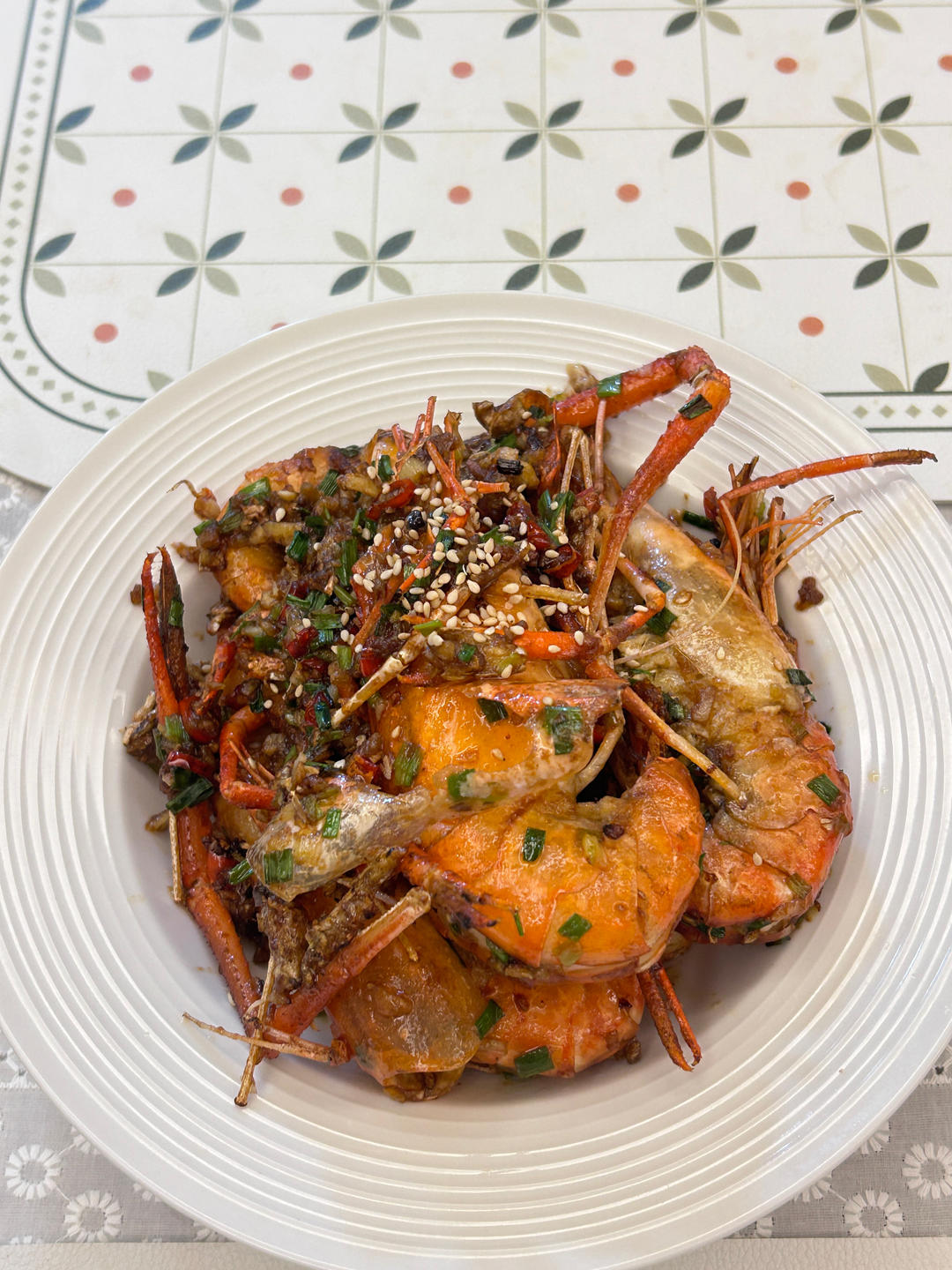 椒盐罗氏虾，家人们，一定要试试这个做法，绝了