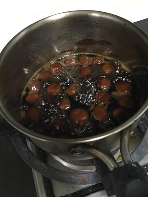 鲜芋仙芋圆三号（珍珠、红豆、花生）➕烧仙草     手工版的做法 步骤10