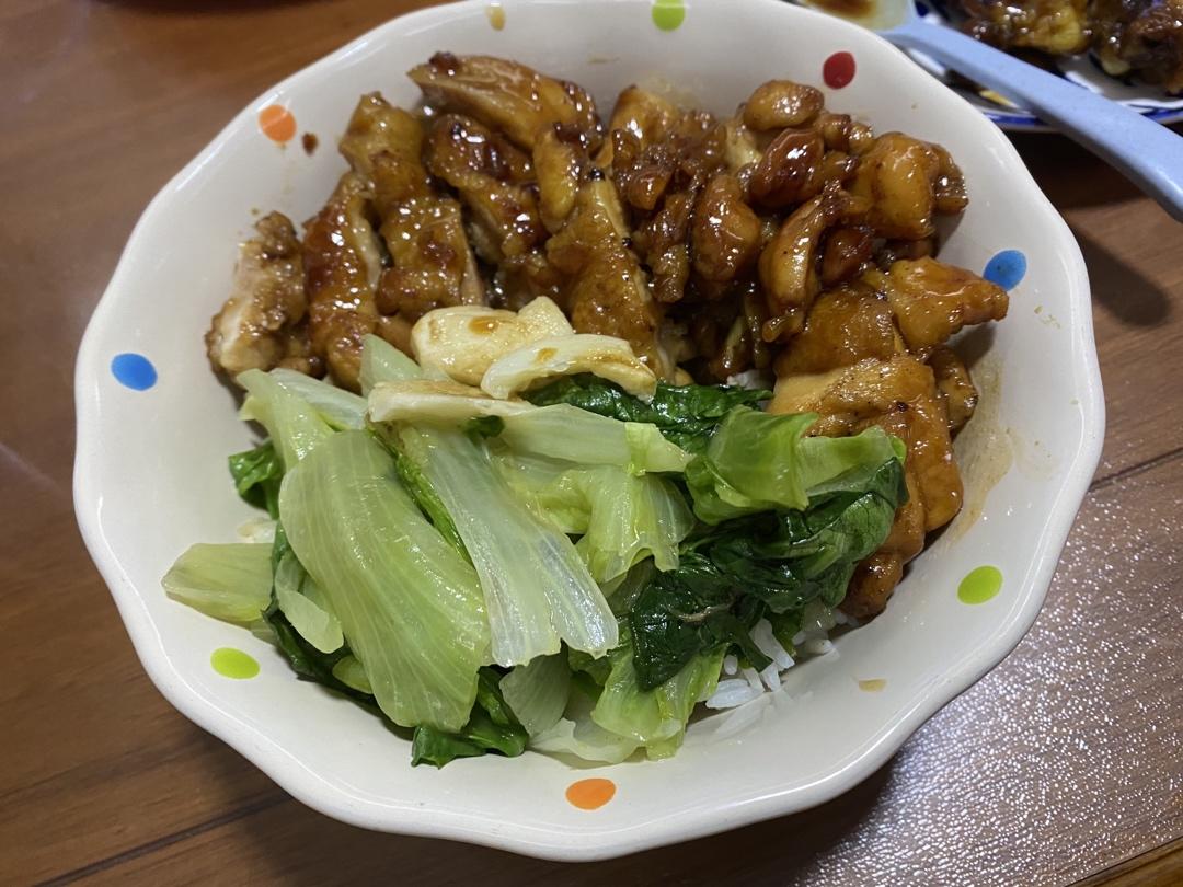 日式照烧鸡排饭