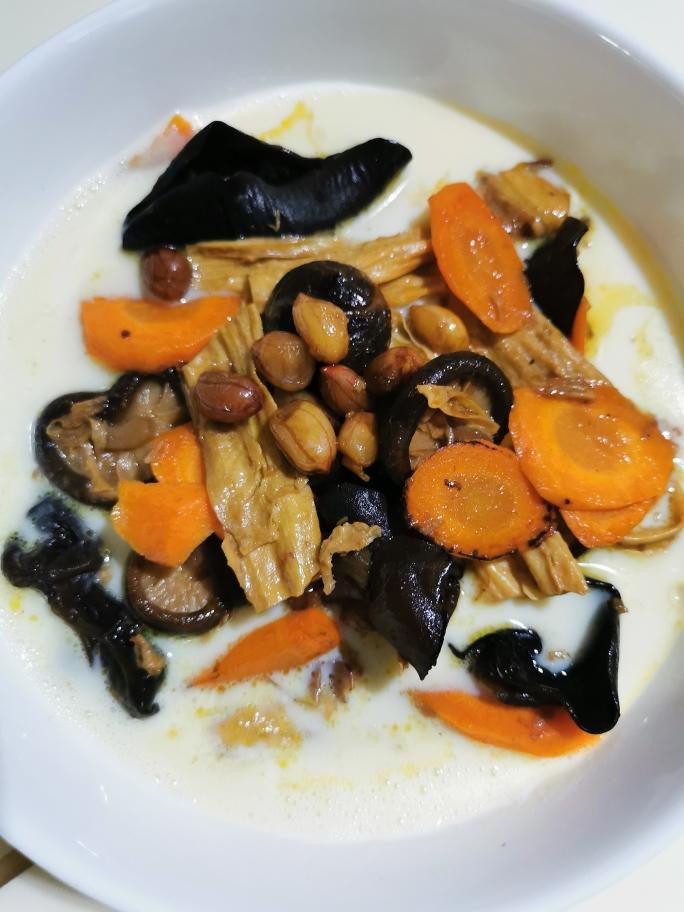 创意（黑暗）料理，豆浆粉干的做法