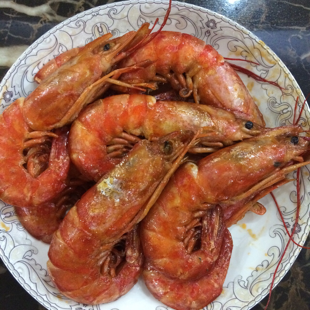 简单的番茄大虾