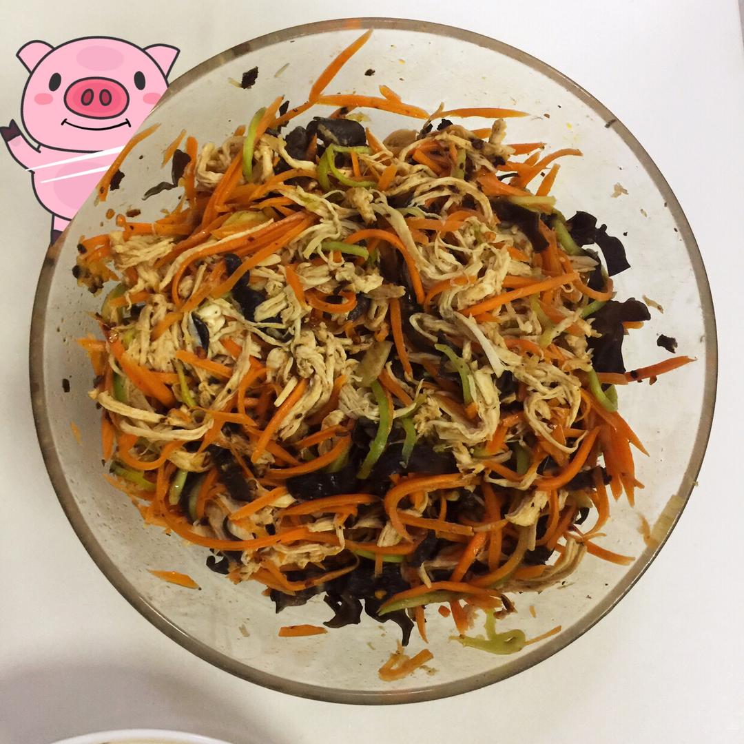 减脂健身｜凉拌手撕鸡丝（香辣&麻油版）