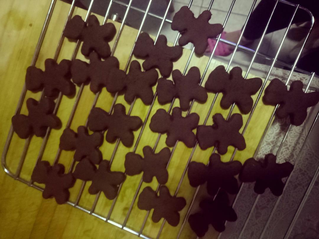 小熊可可粉饼干的做法