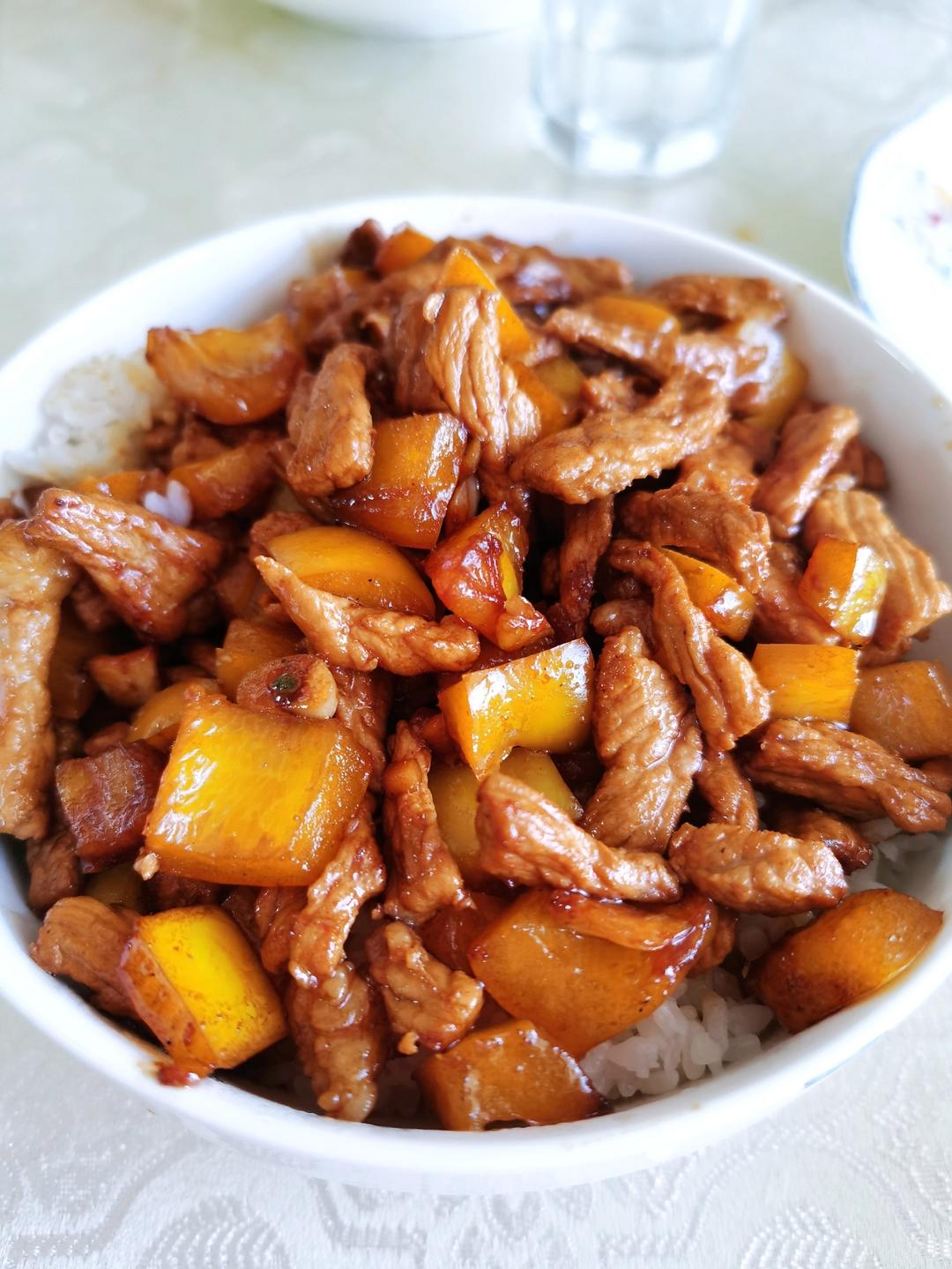 肉汤泡饭
