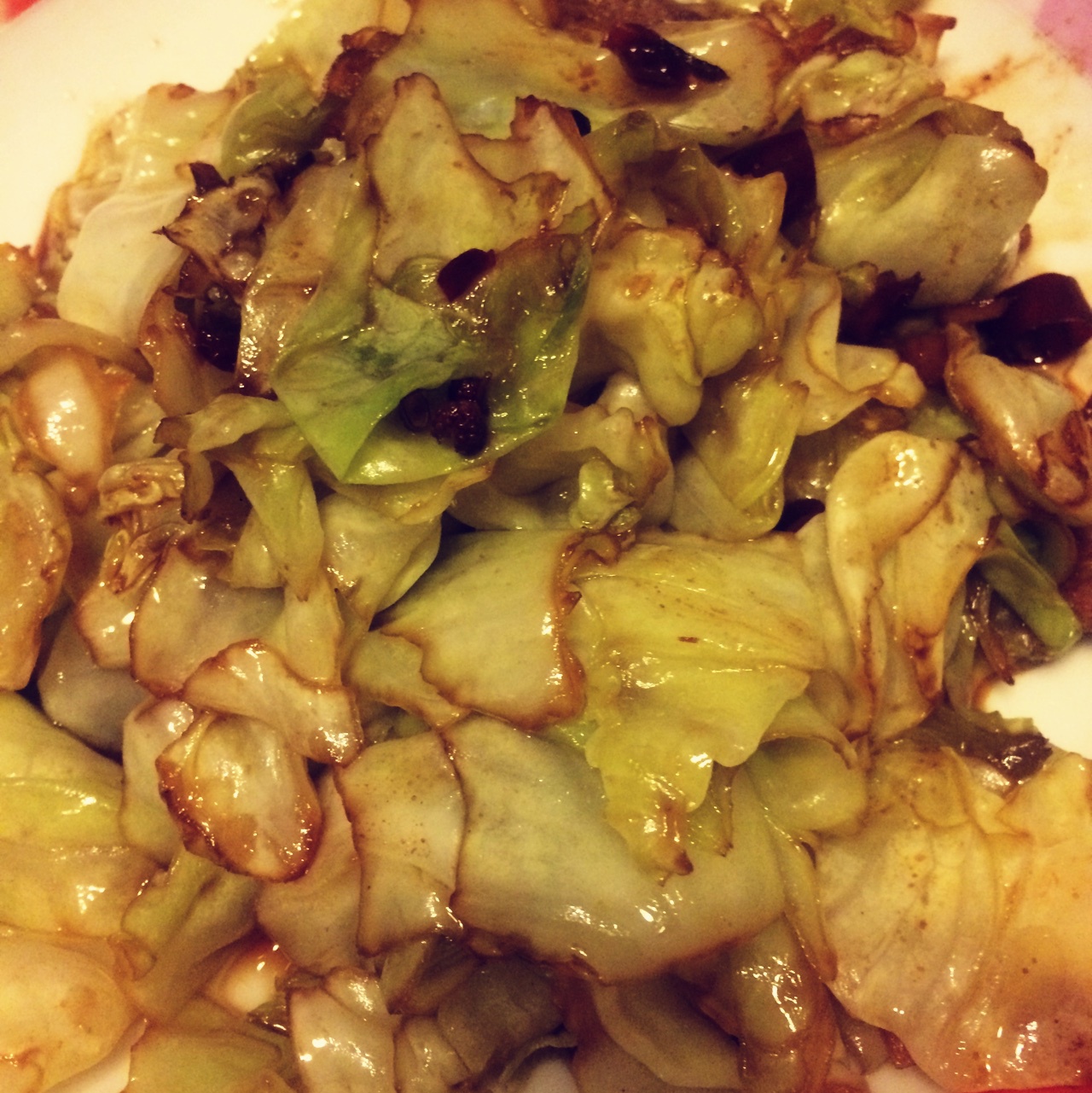 在家炒出街头小馆风味的炝炒圆白菜