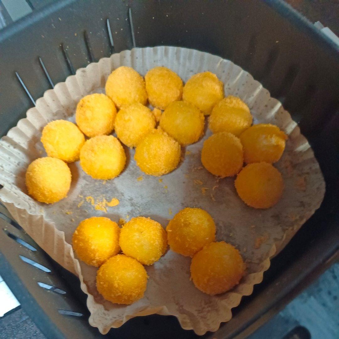 炸汤圆，空气炸锅（不露馅）